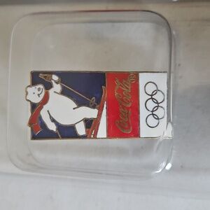 VTG Olympics Coca Cola Collectible Pin